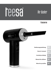 Manual Teesa TSA5018 Handheld Vacuum