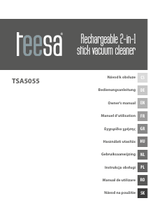 Bedienungsanleitung Teesa TSA5055 Staubsauger