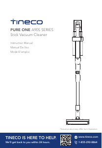 Manual Tineco A90S Pure One Vacuum Cleaner