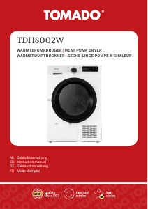 Mode d’emploi Tomado TDH8002W Sèche-linge