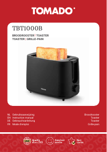 Mode d’emploi Tomado TBT1000B Grille pain