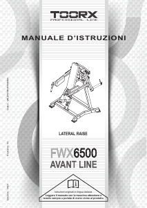 Manuale Toorx FWX-6500 Stazione multifunzione