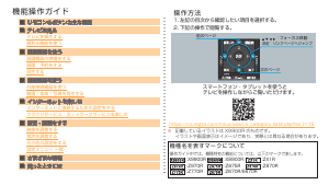 説明書 東芝 50E670R 液晶テレビ