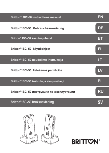 Instrukcja Britton BC-50 Niania elektroniczna