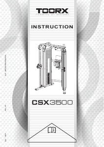 Посібник Toorx CSX-3500 Багатофункціональний тренажер