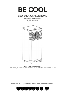 Priručnik Be Cool BC7KL2601FW Klimatizacijski uređaj