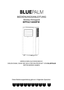 Manuale Bluepalm BPPAC14000FW Condizionatore d’aria