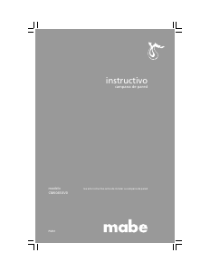 Manual de uso Mabe CM6045XV0 Campana extractora