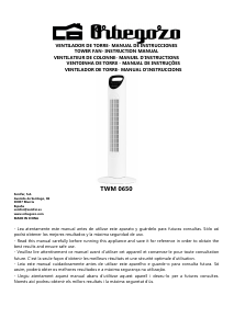 Manual Orbegozo TWM 0650 Ventilador
