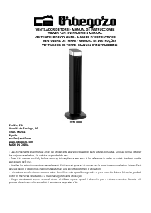 Manual Orbegozo TWM 3000 Ventilador