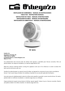 Handleiding Orbegozo TF 1015 Ventilator