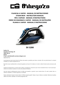 Bruksanvisning Orbegozo SV 3200 Strykjärn