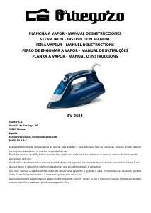 Mode d’emploi Orbegozo SV 2685 Fer à repasser