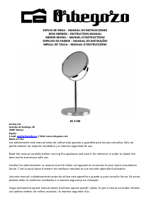 Manual de uso Orbegozo ES 5100 Espejo