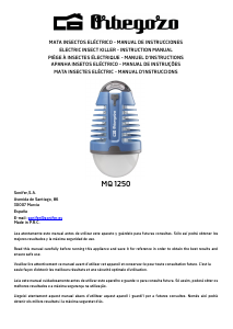 Mode d’emploi Orbegozo MQ 1250 Répulsif de animaux