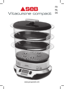 Bedienungsanleitung SEB VS405E00 Vitacuisine Compact Dampfkocher