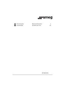 Bedienungsanleitung Smeg ST4533CIN Geschirrspüler