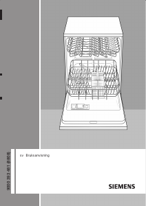 Bruksanvisning Bosch SGU54E08SK Diskmaskin