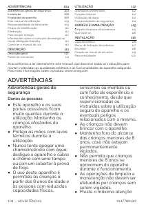 Manual Smeg SI2B22641D Placa