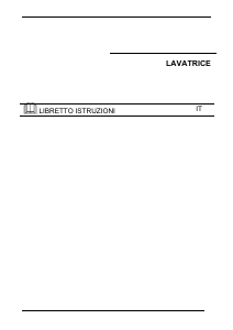 Manuale Smeg LBF127 Lavatrice