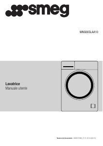 Manuale Smeg WNG06SLAA10 Lavatrice