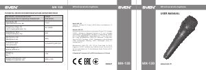 Handleiding Sven MK-130 Microfoon