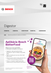 Návod Bosch DWB67DN60 Digestor