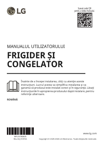 Manual LG GBBS524CPY Combina frigorifica