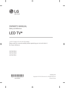Bruksanvisning LG 28LT662VBUB LED TV