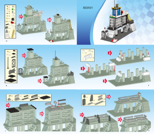 Manual BanBao set 8331 Police Station