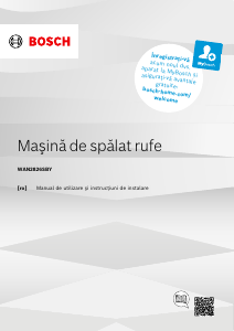 Manual Bosch WAN2826SBY Mașină de spălat