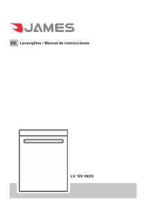 Manual de uso James LV 10V Lavavajillas