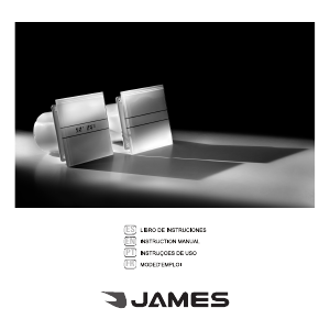 Mode d’emploi James EJ-200 VT Ventilateur