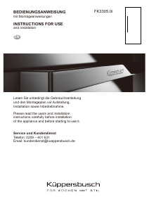 Handleiding Küppersbusch FK3305.0i Koelkast