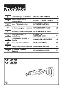 Kullanım kılavuzu Makita DFL063F Tornavida
