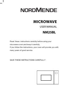 Handleiding Nordmende NM25BL Magnetron