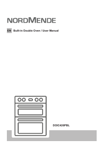 Handleiding Nordmende DOIC426PBL Oven