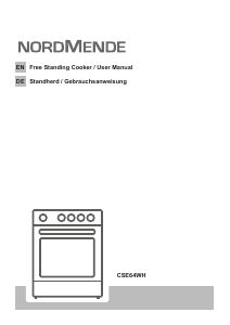 Bruksanvisning Nordmende CSE64WH Spis