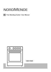 Bruksanvisning Nordmende CSE515WH Spis