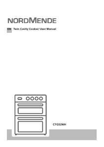 Bruksanvisning Nordmende CTG52WH Spis