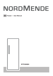Manual Nordmende RTF250WH Refrigerator