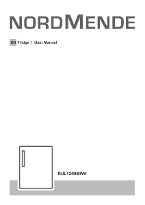 Handleiding Nordmende RUL124NMWH Koelkast