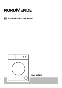 Manual Nordmende WMA1280DIX Washing Machine