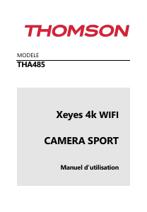 Mode d’emploi Thomson THA485 Caméscope action