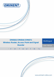 Manual Eminent EM4543 Router