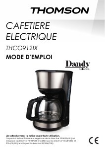 Mode d’emploi Thomson THCO912IX Cafetière