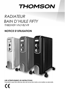 Mode d’emploi Thomson THBDH07VN Chauffage