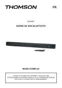 Instrukcja Thomson SB180BT Zestaw kina domowego