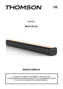 Instrukcja Thomson SB402BT Zestaw kina domowego