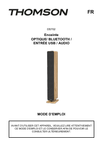 Manual Thomson DS702 Altifalante
